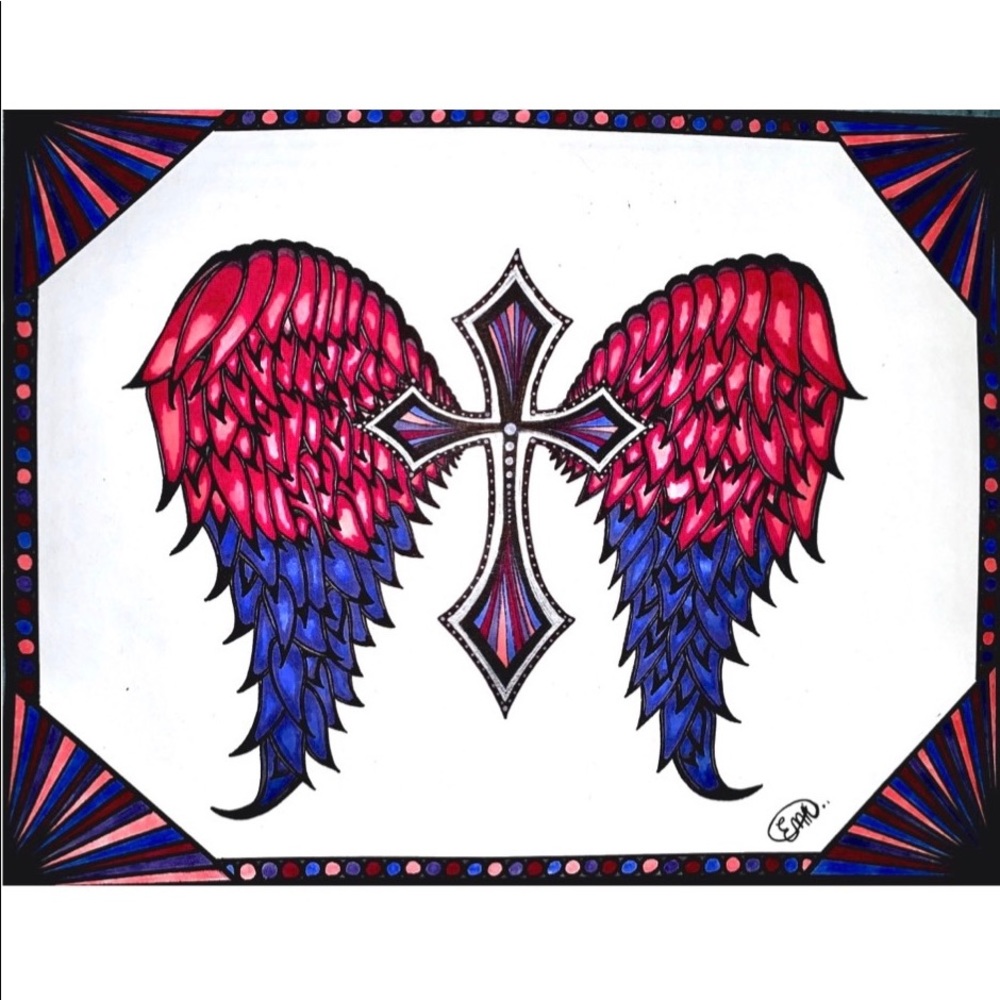 Original sharpie art drawing